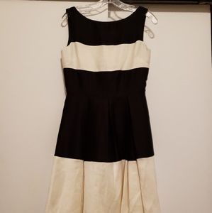 Kate Spade black stripe dress